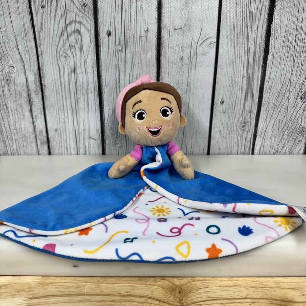 Ms. Rachel Huggable Lovey Plush Toy Soft Blue Pink
